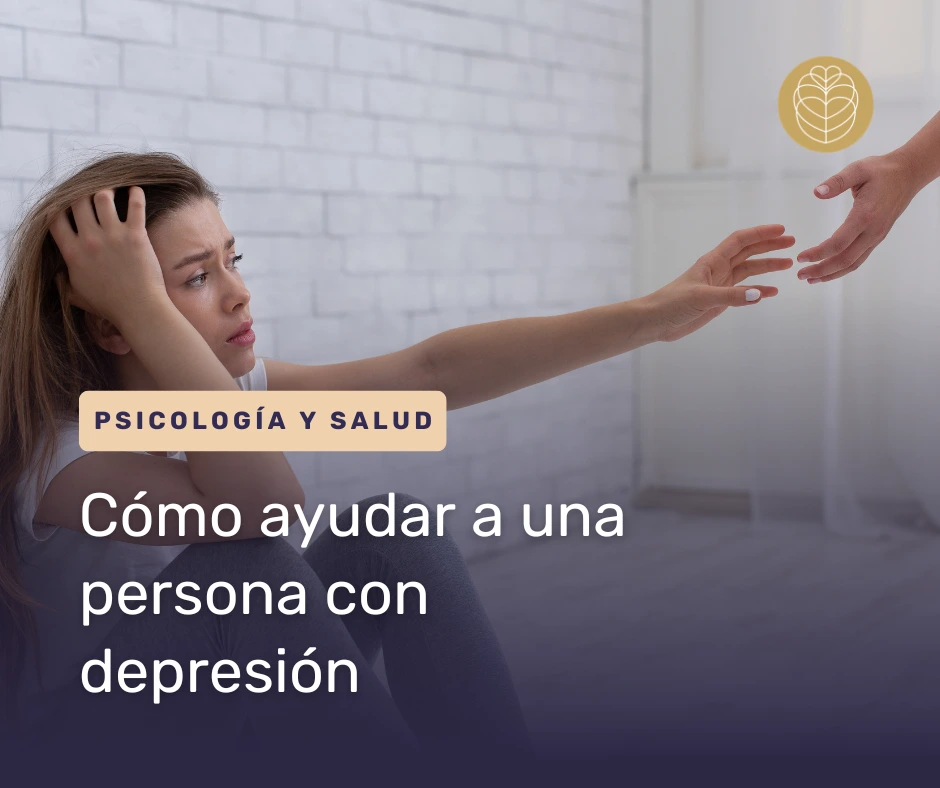 Portada del artículo sobre ayudar a una persona depresiva